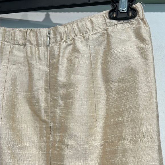 Vintage 95 Watters And Watters faux pearl off shoulder top & maxi skirt silk - Picture 9 of 9